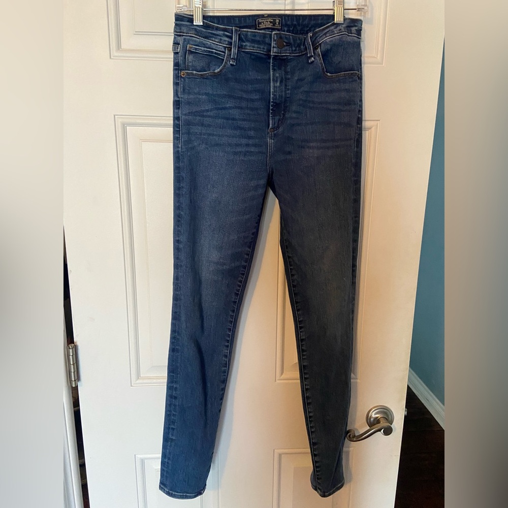 Abercrombie & Fitch Blue Skinny Jeans